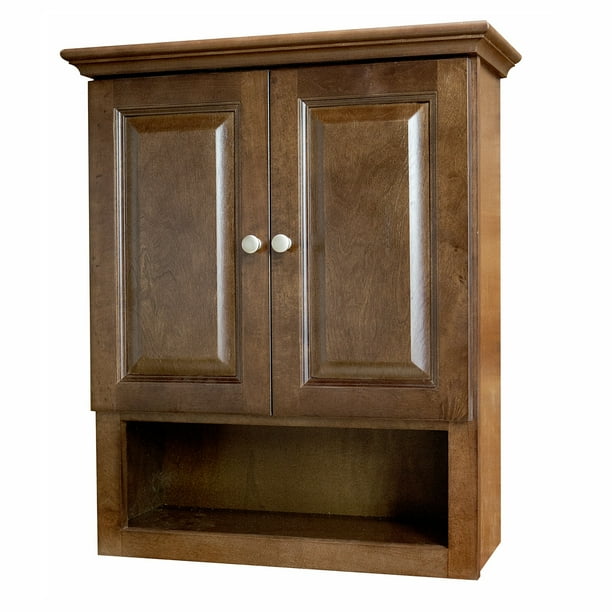 Jd Auburn 2 Door Bathroom Wall Cabinet Walmart Com Walmart Com