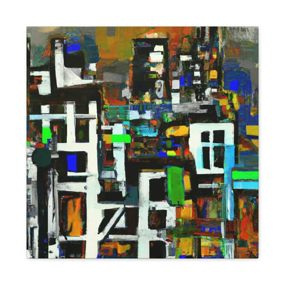Modern Brutal Artwork - Canvas