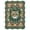 Green, variant on HIWEAVER Black 2' x 6' Scalloped Washable Animal Cat Runner Rug for Kitchen Modern Floral Accent Throw Carpet for Bedroom Non-Slip Indoor Floor Cover Room Decor