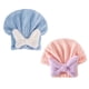 thumbnail image 1 of Gorro absorbente para secar el cabello, toalla de microfibra de secado rápido, gorro de ducha, turbante para secar el cabello mojado con lazo para mujeres y niñas., 1 of 8
