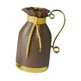 thumbnail image 4 of Cafetera térmica aislada estilo árabe con de 950 ml, regalo de inauguración de casa, tetera, hervidor de agua para fiestas, camping y cocina. Marrón, 4 of 8