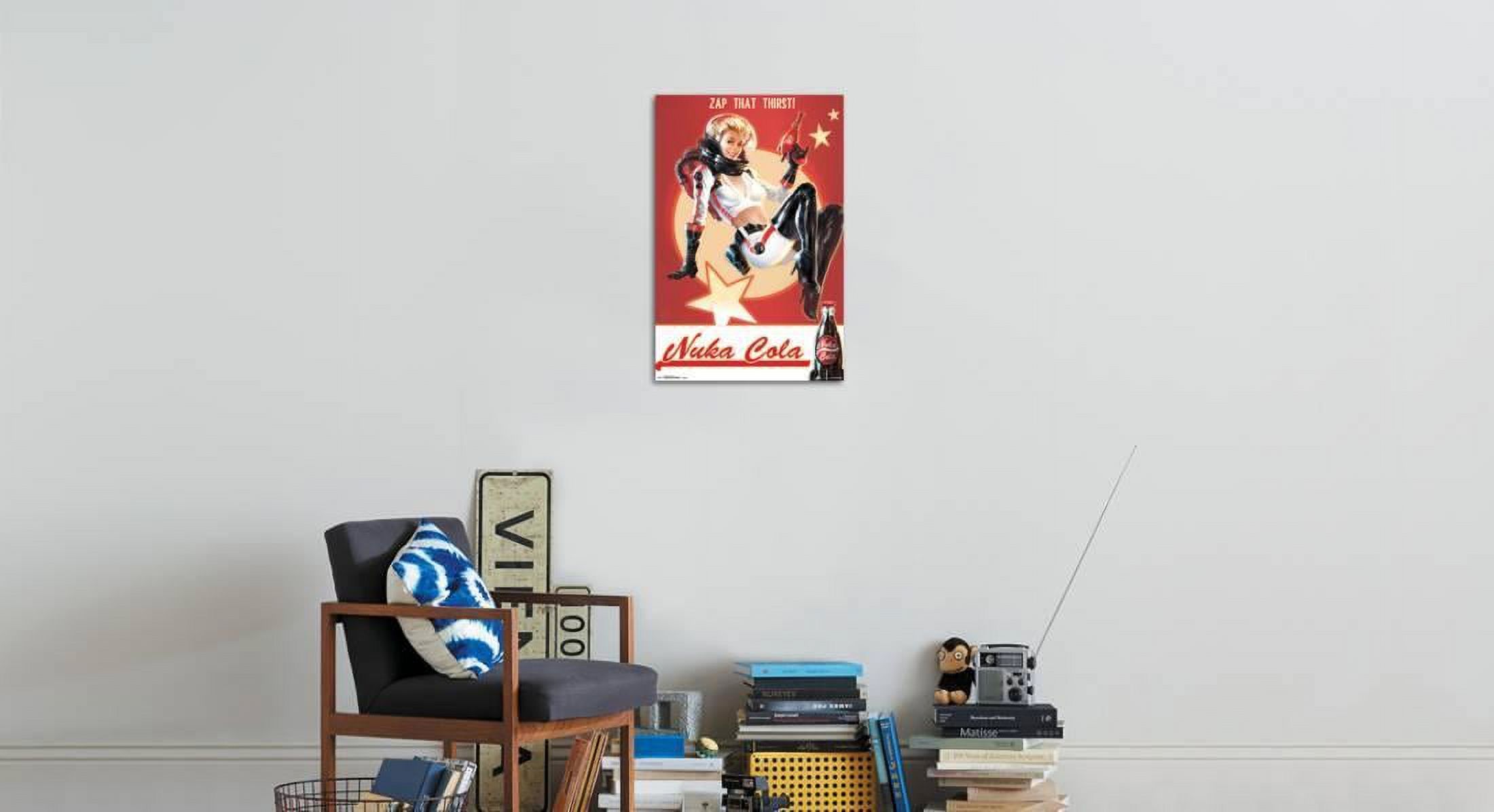 Trends International Fallout 4, Nuka Cola, Zap That Thirst Ready to Frame Wall Poster, Paper, 22.375" x 34"
