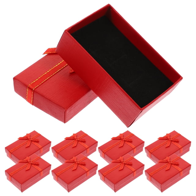 24Pcs Small Jewelry Ring Box Portable Jewelry Storage Case for Rings Earrings Chain Pendants