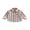 Purple Pink, variant on Toddler Flannel Shirt Jacket Plaid Lapel Button Down Shacket Little Boys Girls Shirts Coats