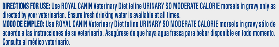 Royal Canin® Feline Urinary SO Moderate Calorie Morsels in Gravy Canned Cat Food, 3 oz