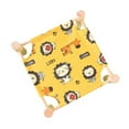 thumbnail image 2 of SPRING PARK 1 Set Small Animal Floral Print Breathable Bed Pet Hammock Dwarf Hamster Gerbil Mouse House Nest, 2 of 7