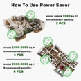 thumbnail image 3 of 2/4/6/8 Pcs Power Saver Energy Saver Device, Electricity Saving Device Plug In, Stop-watt Power Saver Electricity Household Appliances, 3 of 4