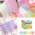 thumbnail image 2 of 126 Sheets Pull Out Small Sticky Tape for Teacher and Student Painting Message Pull Out Sticky Notes, Sticky Note Tape, 2 of 9