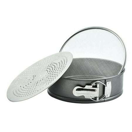 

3-in-1 Cake Mold Steel Flour Sieve Steamer Multifunctional Cake Mold Baking Tool Cake Pan B
