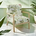thumbnail image 2 of Housse de Chaise Moderne Mi-Siècle Imprimée Extensible pour Fauteuil de Lecture Housses de Chaise de Salon (Fleur), 2 of 6