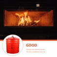 thumbnail image 2 of 1pc Stainless Steel Burn Barrel Red Incinerator Burning Bucket For Home Yard, 2 of 9