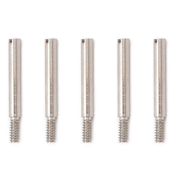 Juego de pasadores de enlace de tornillo para correa de reloj, accesorios de herramientas de reparación de tubo de tornillo para correa de reloj portátil profesional, 0,41 X 0,05 pulgadas, M0.04in