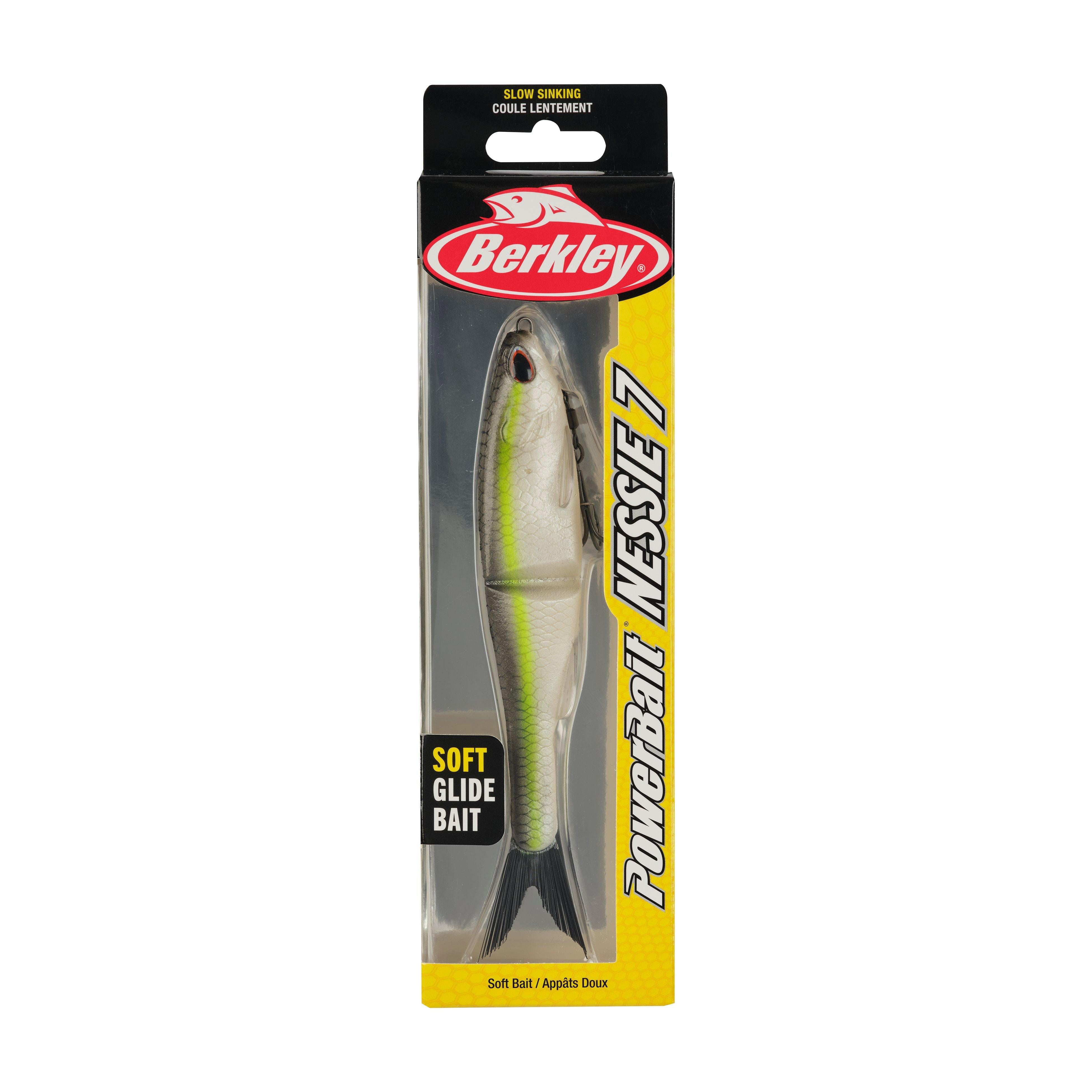 Berkley PowerBait® Nessie, 7 in, Green Back