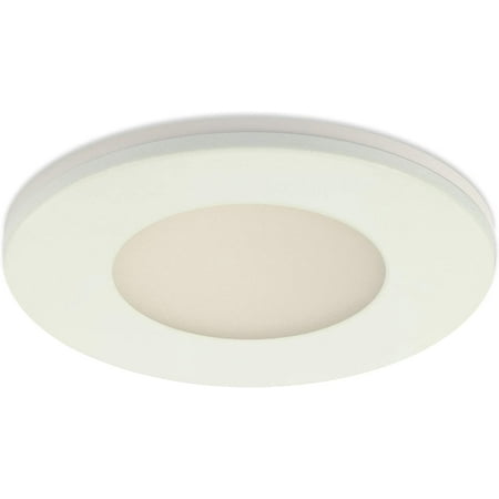 

LED Ultra Slim Puck Light LED Under Cabinet Lighting Kitchen Closet Light 2.2-Watt 4000K Cool White 150 Lumens 12V DC