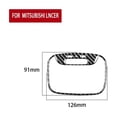 thumbnail image 3 of Real Bright Soft Car Interior Carbon Fiber Sticker DecorationCarbon Fiber Rear Reading Light Panel Cover For Mitsubishi Lancer 2008-2015Auto Car Protection Interior Accessories, 3 of 8