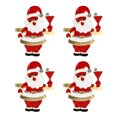 thumbnail image 1 of Shisuyan Table Decoration Napkin Rings Exquisite Design Zinc Alloy 4Pcs 1.97X1.57X1.57In, 1 of 9