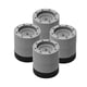 thumbnail image 1 of Yuarrent Almohadillas antivibración para lavadora, alfombrilla de goma para pies, almohadilla antivibración, Base de pie de elevación para Juegos de accesorios de baño 6cm, 1 of 6