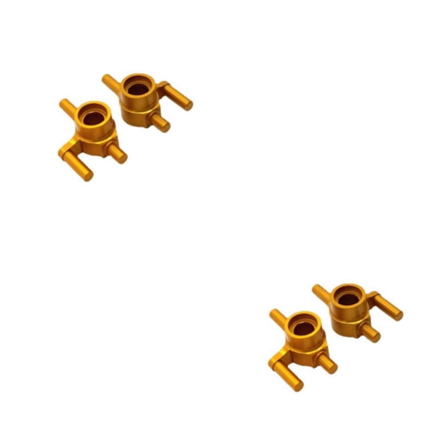 Vogacara 2 piezas 1:28 RC coche rueda trasera eje taza portátil modificado mejora Color sólido exquisitos accesorios de Base de neumático Type1 NO1