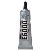 E6000 Black Permanent Adhesive, 12 Pack