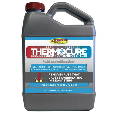 Thermocure™ Cooling System Rust Remover and Flush, Safely Removes the Rust from Cars Cooling System, 32 oz (Best Way To Remove Rust From Car Frame)