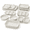 White, variant on 13-Piece Plum Nonstick Bakeware Set, Stackable Baking Pans for Cookies Cakes Roasting