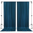 thumbnail image 1 of Cortinas de poliéster con telón de fondo de 3 x 3 m, color verde azulado oscuro AK TRADING, 1 of 7