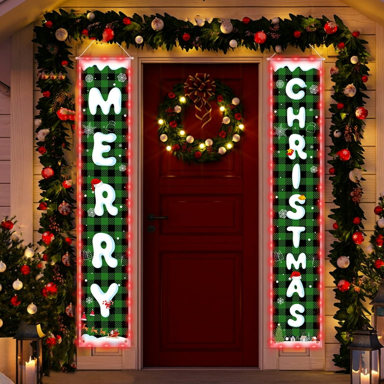 Christmas deals door lights