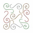 thumbnail image 6 of Metal S-shaped Hooks Spiral Swirl Ornament Hanger Christmas Tree Decoration Accessories, Gold, 6 of 10