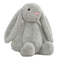 thumbnail image 1 of Juguetes de peluche de conejo de 12 pulgadas, rellenos suaves y de alta calidad, adecuados para bebés y niños pequeños regalos de Navidad blancos, 1 of 5