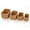 Brown, variant on AWAYTR Hand Woven Storage Baskets 4 Pack, Multi Size Rectangular Organizer Bins for Bathroom Bedroom Home Organization