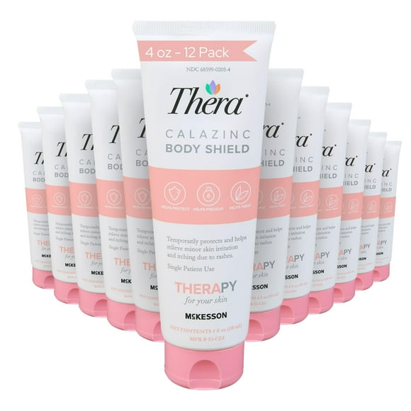 Crema Protectora de la Piel Thera Calazinc Barrera Paquete de 12 unidades de 118 ml