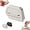 White, variant on Mini Ceramic Paper Cutter, Safe Ceramic Box Cutter, Pocket Sized, Auto-Retractable, Stays Sharp Up to 10X Longer, Coupon Cutters, Trim Photos (Black)