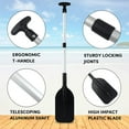 thumbnail image 4 of Telescoping Boat Paddle Collapsible Oar for Boat 21'' - 42'', Collapsible Paddle for Boat Kayaking Rafting Jet Ski Canoe Outdoor Kayak Water Sports and Safety Boat Accessories 2 Pack, 4 of 7