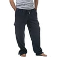 thumbnail image 2 of Pro Club Mens Heavyweight Fleece Cargo Pants, 2 of 8