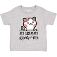 thumbnail image 3 of Inktastic My Grammy Loves Me Girls Granddaughter Kitten Girls Toddler T-Shirt, 3 of 5
