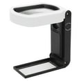 thumbnail image 4 of Noref TH‑7018FX Handheld Magnifying Glass With LED Light Foldable 10X / 25X Magnifying Tool,10X / 25X Magnifier,LED Magnifying Glass, 4 of 8