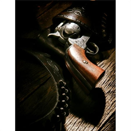 

Vintage Cowboy Leather Holster Canvas & Wood Gallery Wrap