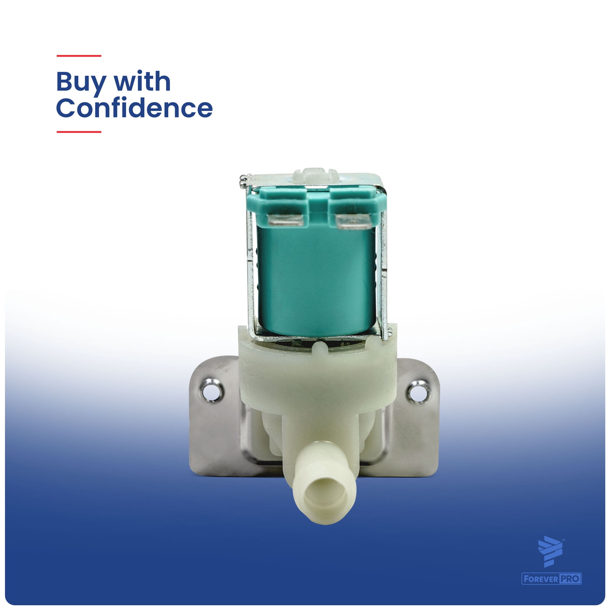 ForeverPRO 5220FR2006H Water Inlet Valve Assembly for LG Washer 5220FR1280F 5220FR2006L 5220FR2006Q