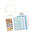 thumbnail image 3 of Zentra Book Cover Embroidery Kit, Complete Sewing Tool Kit, Handmade Notebook Cover for Cover and Hoop, 3 of 10