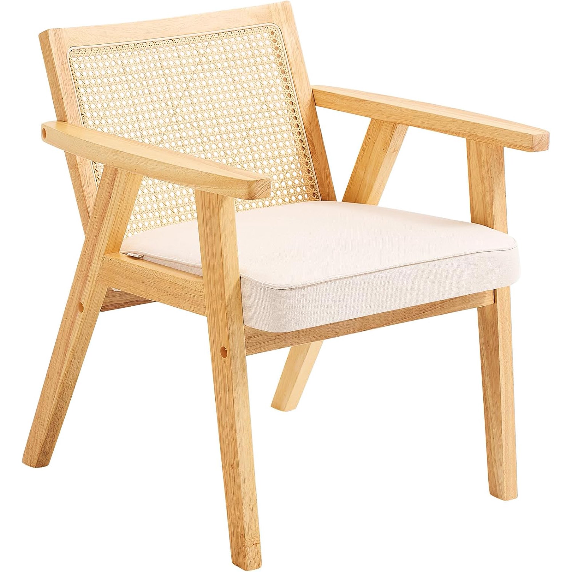 modern rattan chair upholstered velvet product