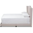 thumbnail image 3 of Baxton Studio Alesha Fabric Tufted King Size Bed in Beige, 3 of 8