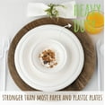 thumbnail image 4 of Brheez Disposable Bowls - 100% Biodegradable Compostable Sugarcane Bagasse - Heavy Duty, 8oz, 110-Pack, 4 of 7