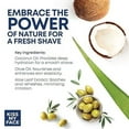 thumbnail image 3 of Kiss My Face Moisture Shave Cream, Fragrance Free Shaving Cream For Men And Women, 11 Oz Pump Bottle, 4 Pack (Packaging May Vary)., 3 of 3