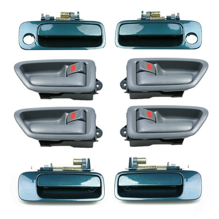 Brand New For 1997 2001 Toyota Camry Outside Green 6p2 And Inside