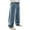 V#Blue5148, variant on JIAYUE Boys Casual Pants Cargo Jeans Wide Leg Straight Fit Comfortable Trousers Kids Autumn Daily Wear Loose Elastic Waist Lovely Child Slacks
