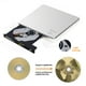 thumbnail image 2 of Unidad de CD DVD externa LightScribe CD/DVD +/-RW Grabadora Reproductor Escritor Lector de disco óptico Unidad de CD DVD portátil para computadora portátil Mac MacBook PC Windows 11 10 Sistema operati, 2 of 5