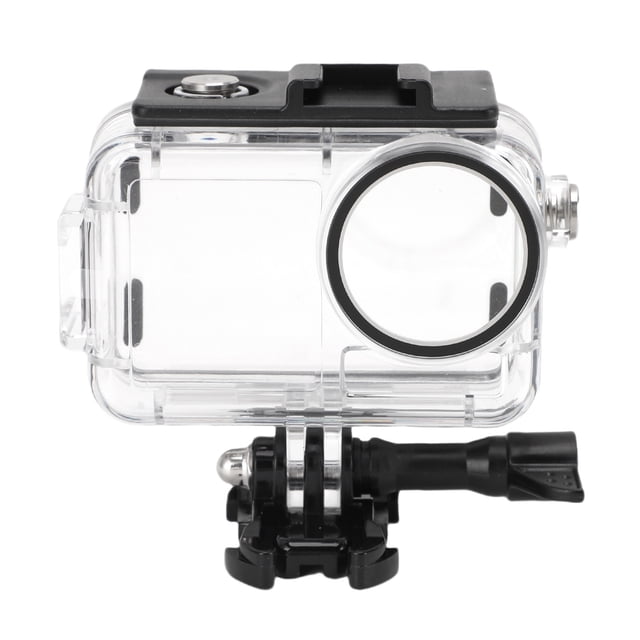 Action Camera Dive Case, Easy To Install 131ft Plastic Sturdy Camera Diving Protective Shell Leakproof for Surfing