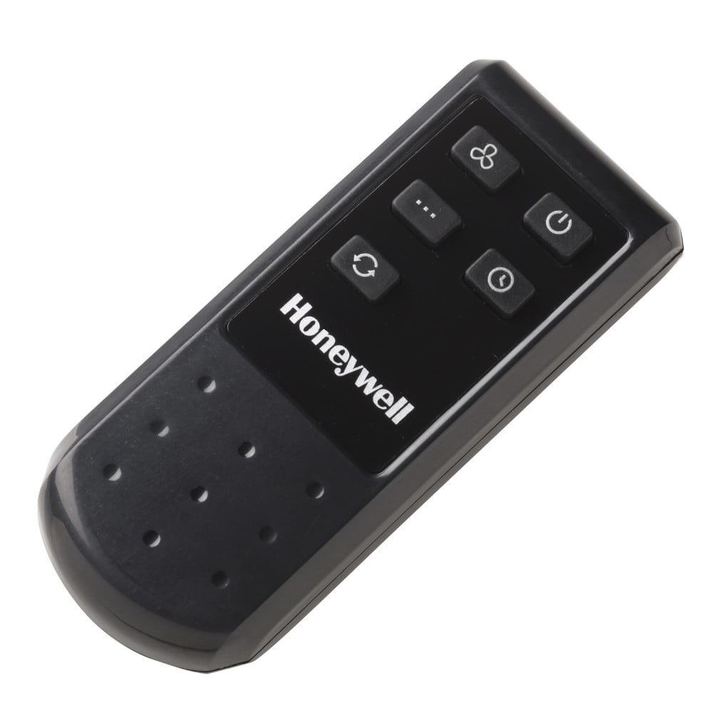 Honeywell Black Comfort Control 16" Whole Room Pedestal Fan with Remote Control, HSF1640B