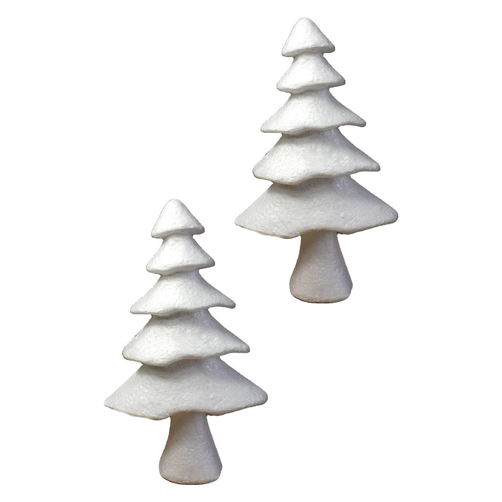 balikha Foam Christmas Trees DIY Home Crafts Home Decors Simple Design Foam Crafts Desktop Ornaments for Party Living Room Bedroom 40cmx24cmx10.3cm