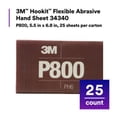 thumbnail image 6 of 3M 34340 Flexible Abrasive Hookit Sheet 5.5 in x 6.8 in P800, 6 of 6